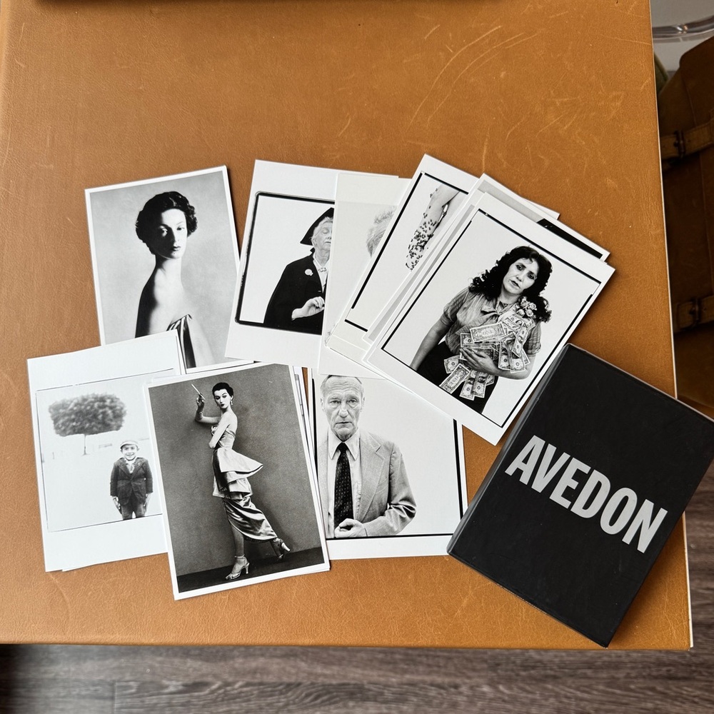 🖤2008 Set of Richard Avedon Postcards 📸
